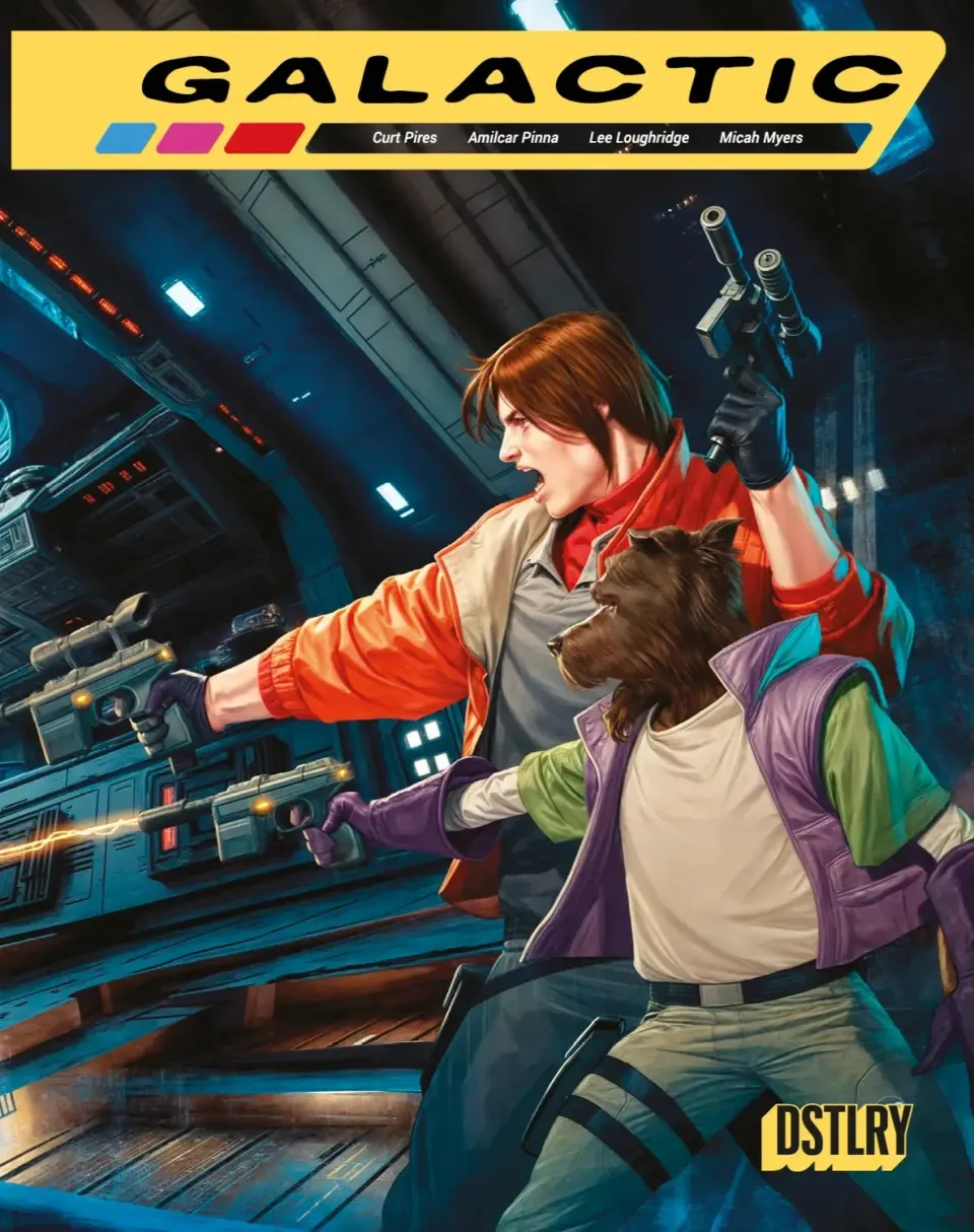 DSTLRY Galactic 2 Cover C Olivetti tegneseriehefte 1:10