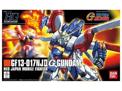 Bandai HG Burning Gundam GF13-017NJII modellsett