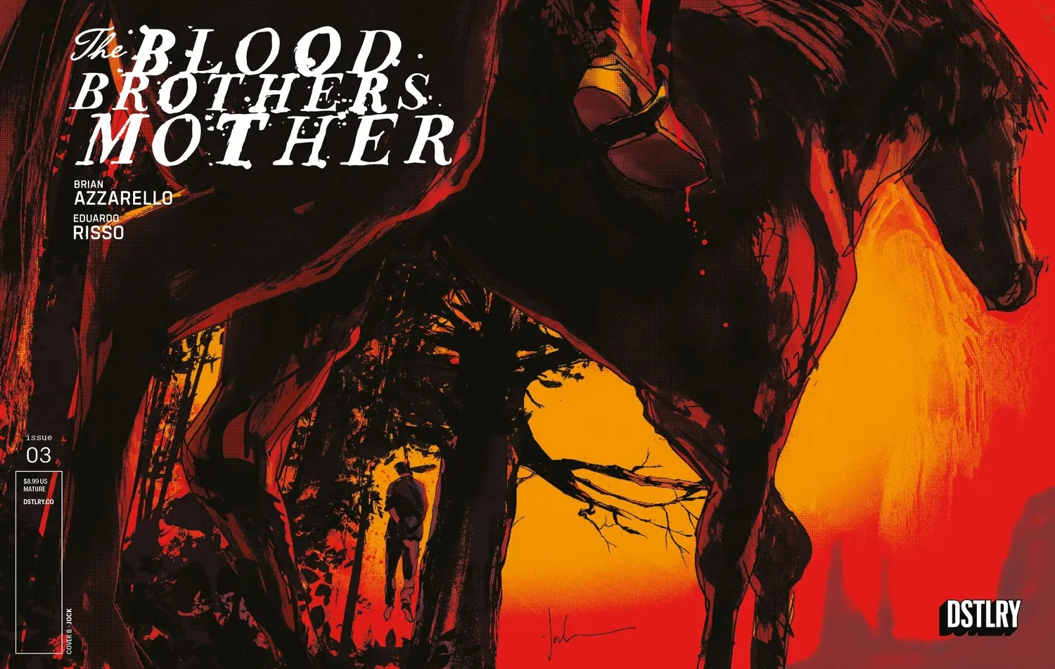 DSTLRY The Blood Brothers Mother 3 tegneseriehefte Cover B Jock western