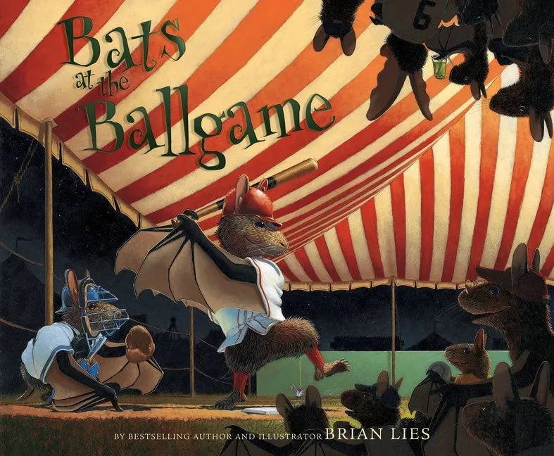 Wingbearer Saga Bats at the Ballgame Brian Lies barnebok paperback