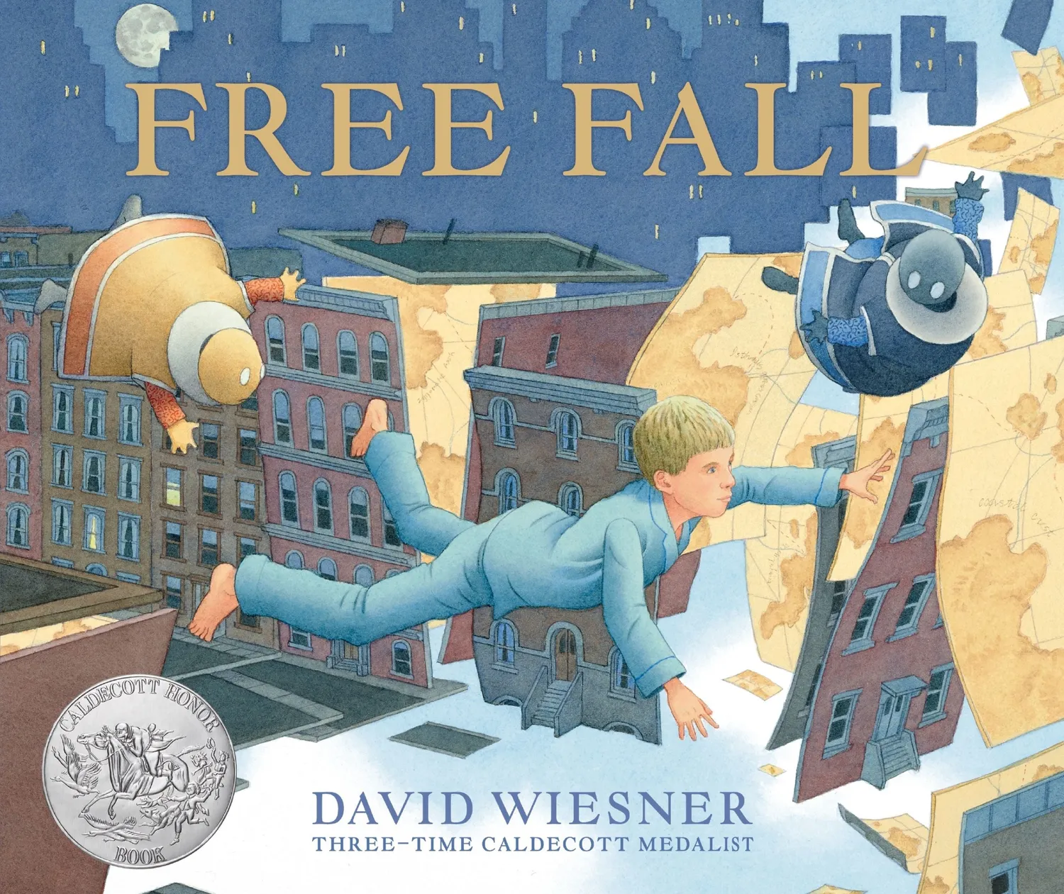 Wingbearer Saga Free Fall bildebok innbundet ordløs