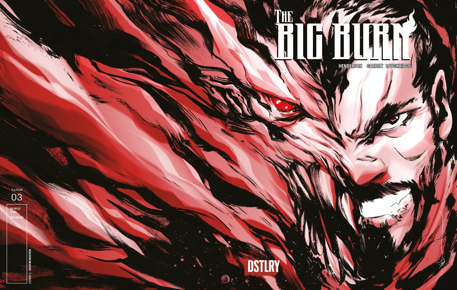 DSTLRY The Big Burn #3 Cover C Nguyen hefte 1:10