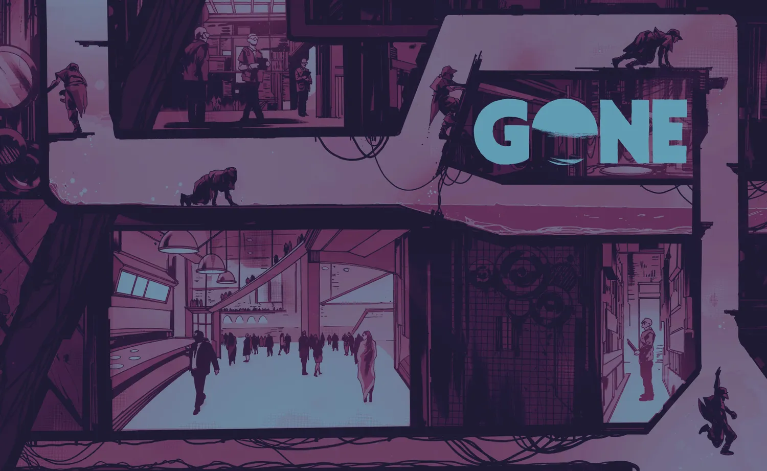 DSTLRY Gone Deluxe samlebind hardcover signert Jock
