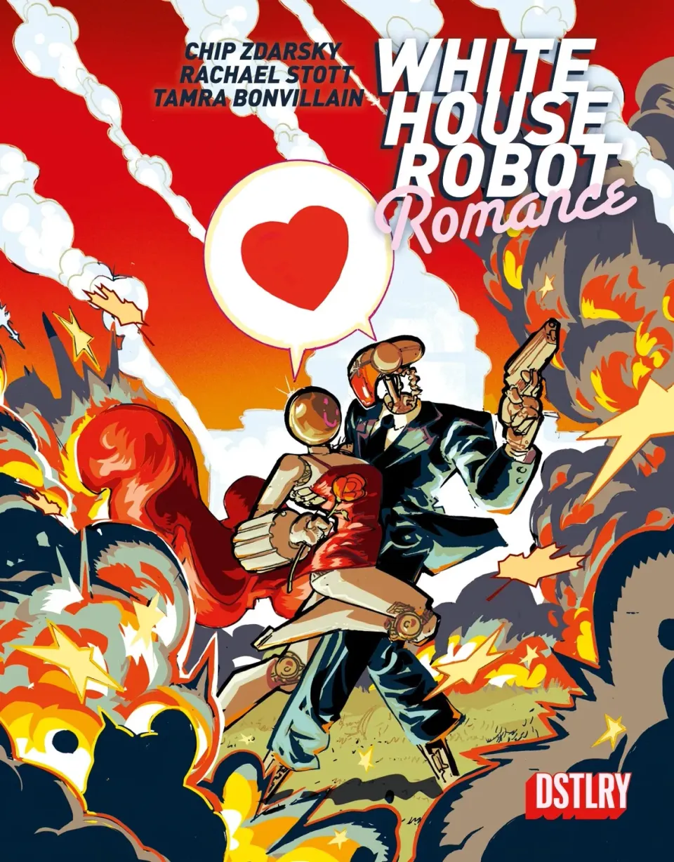 DSTLRY White House Robot Romance #2 hefte Rossmo sci-fi