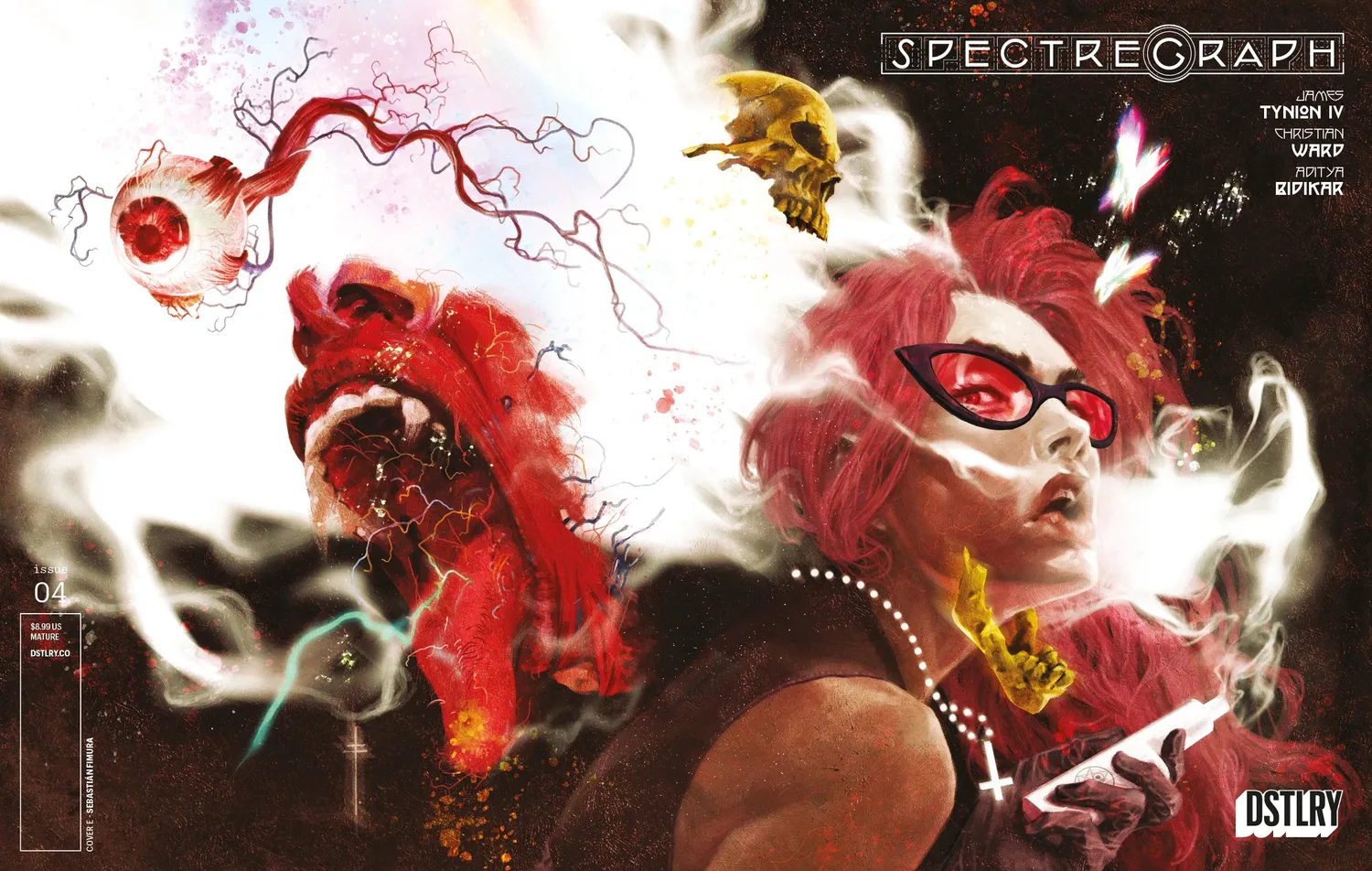 DSTLRY Spectregraph 4 Cover E Fuimara hefte fysisk
