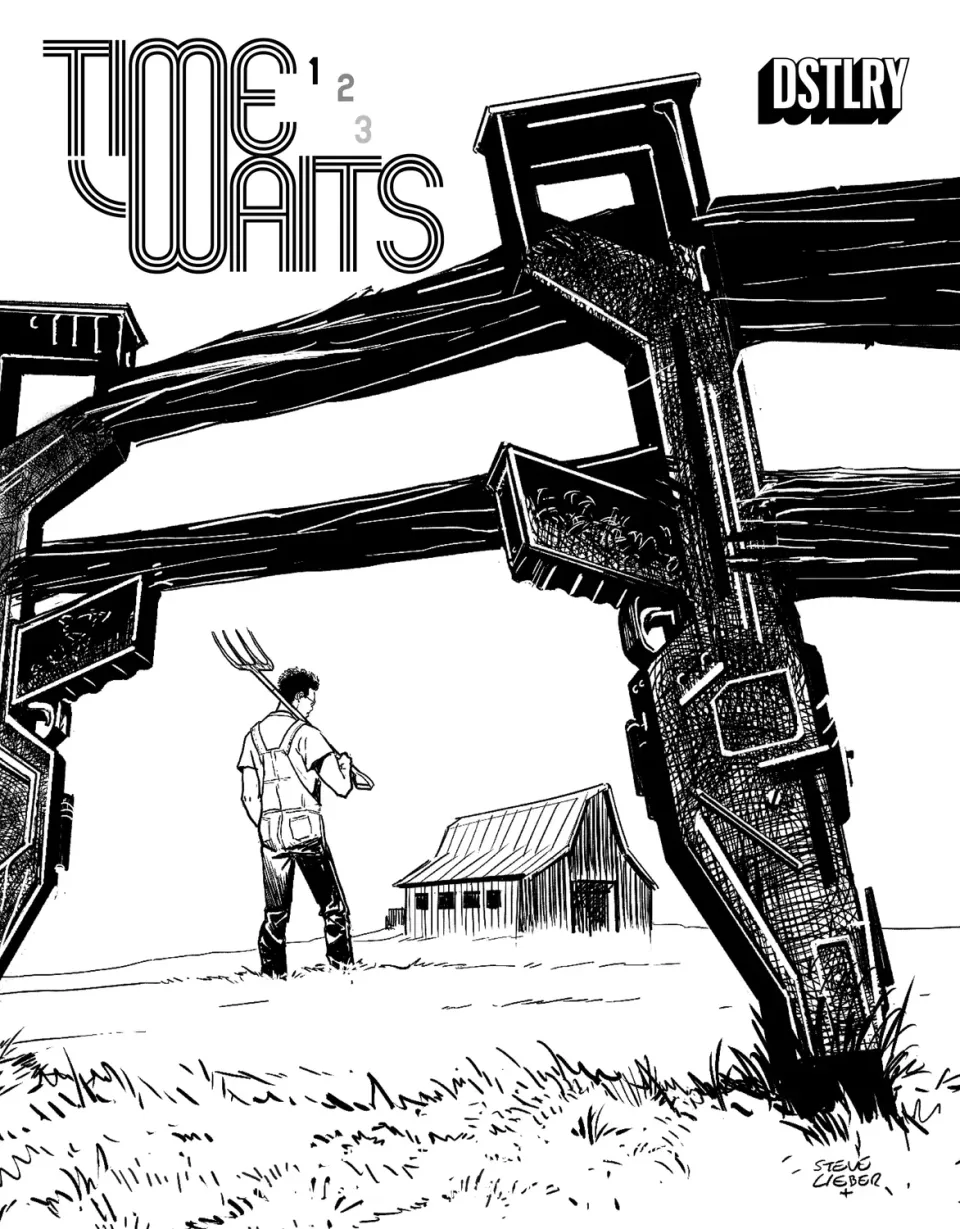DSTLRY Time Waits 1 hefte Cover Z Lieber variant