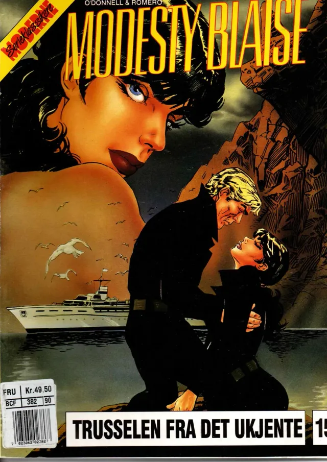 Modesty Blaise 15 tegneseriehefte norsk utgave