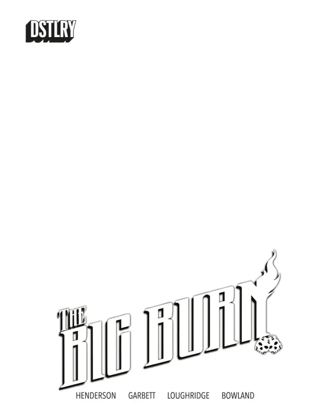 DSTLRY The Big Burn #1 Cover G Sketch hefte tegn selv