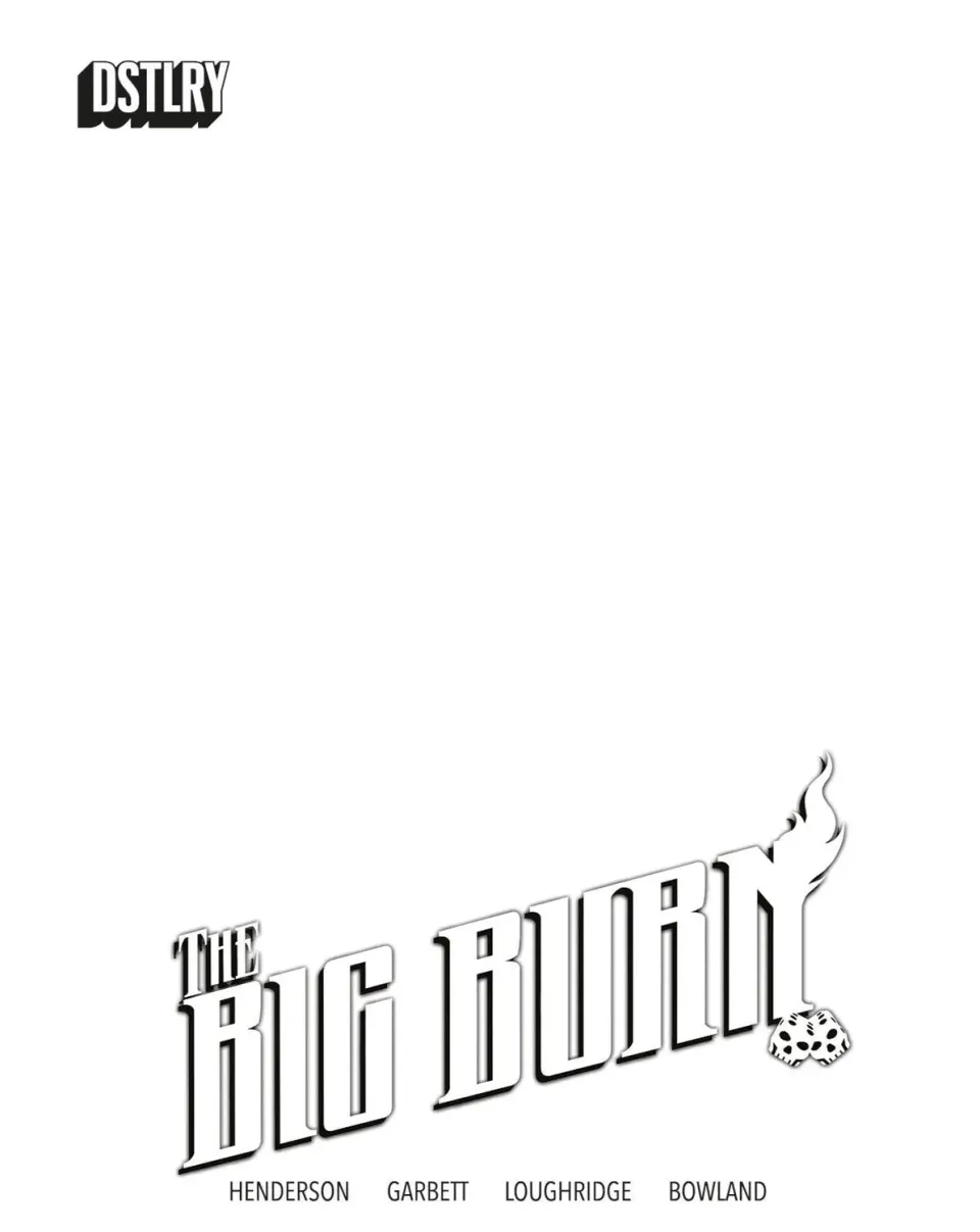 DSTLRY The Big Burn #1 Cover G Sketch hefte tegn selv