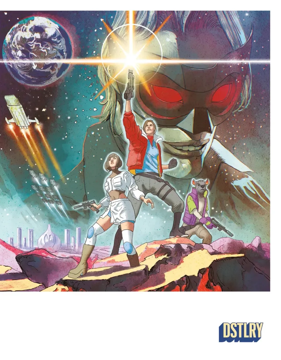 DSTLRY Galactic #1 hefte Cover H Pinna sci-fi