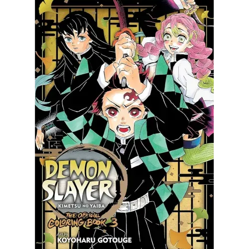 Tokyo Toys Demon Slayer Kimetsu fargeleggingsbok 3