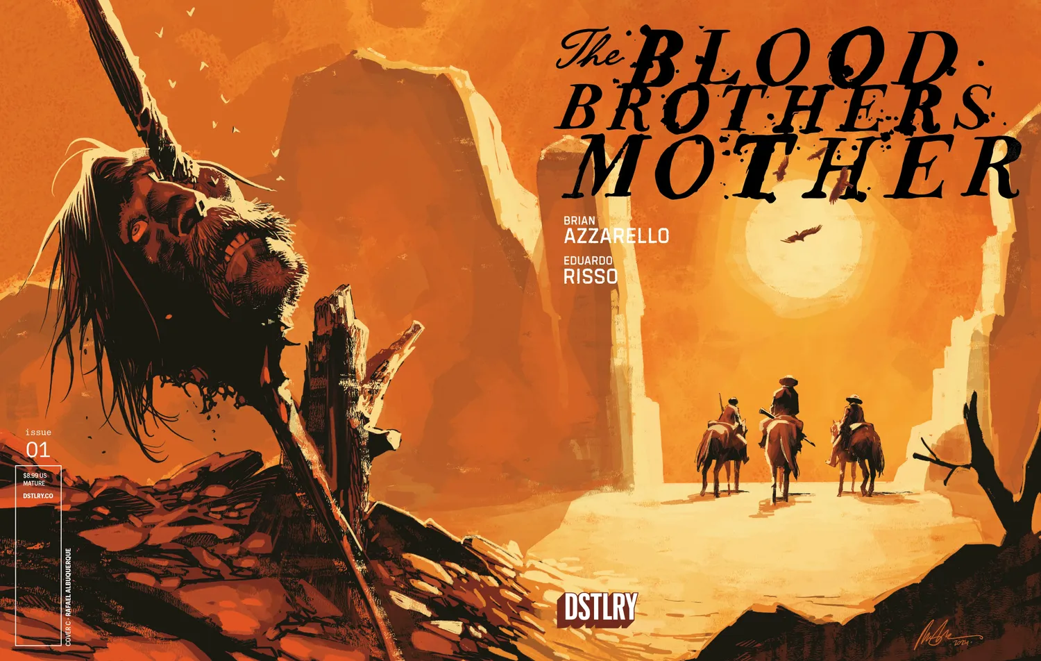 DSTLRY Blood Brothers Mother 1 hefte Cover C Albuquerque