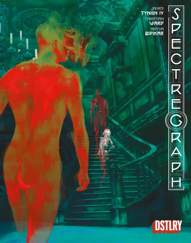 DSTLRY Spectregraph #4 hefte Cover F horror