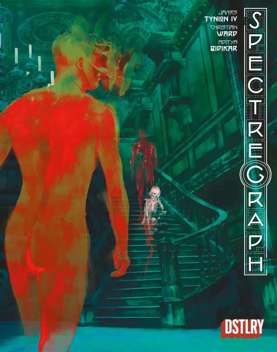 DSTLRY Spectregraph #4 hefte Cover F horror