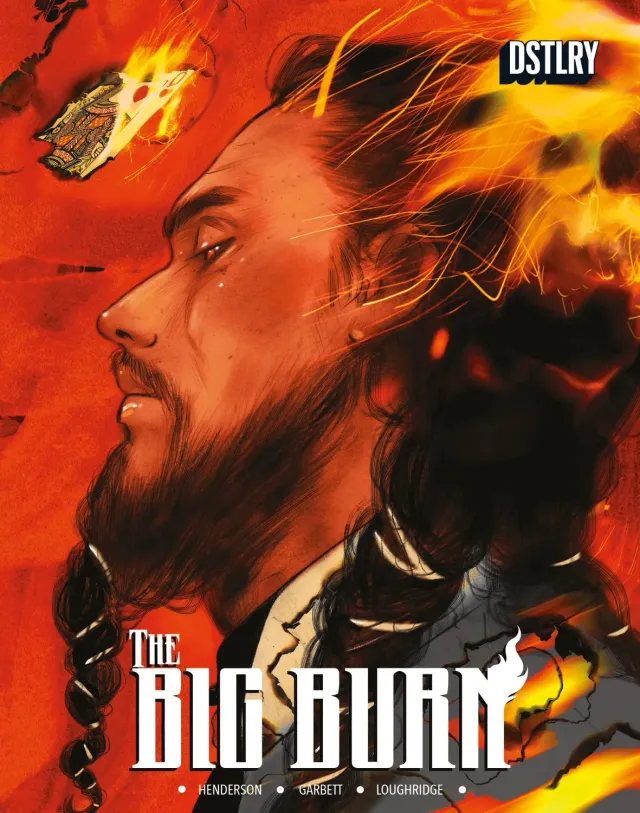 DSTLRY Big Burn 2 Cover F Lotay hefte krim