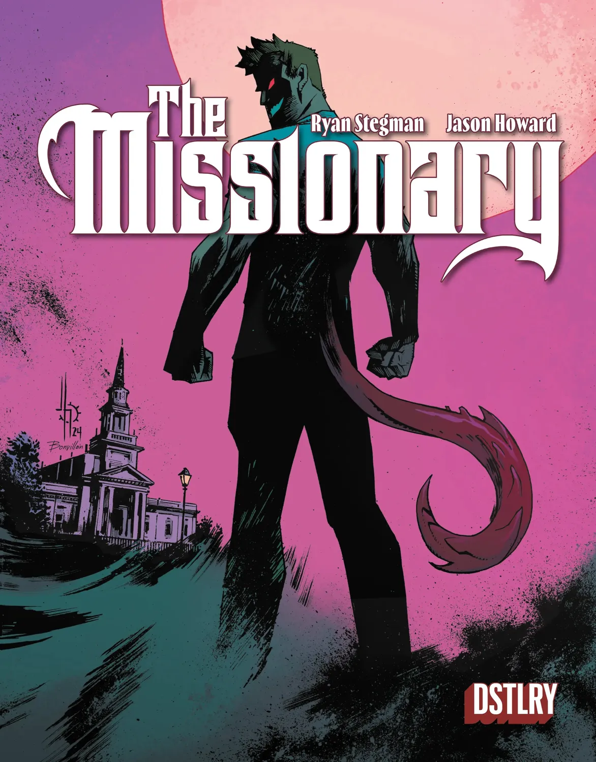 DSTLRY The Missionary #1 Cover H tegneserie Red Label NSFW