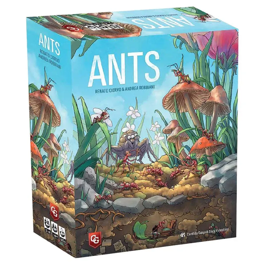 Ants brettspill basisspill strategi 2-4 spillere