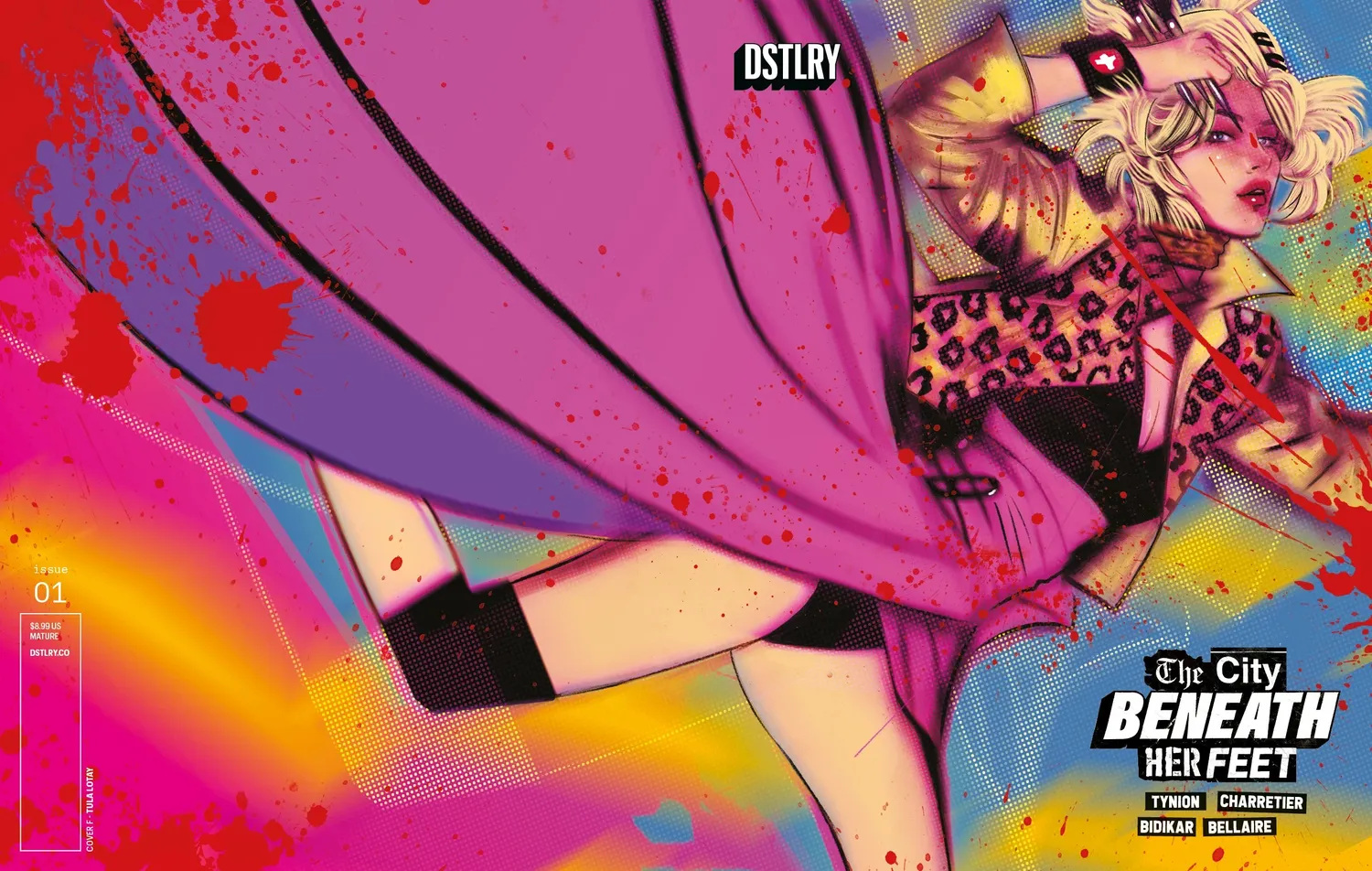 DSTLRY The City Beneath Her Feet 1 hefte Cover F Lotay
