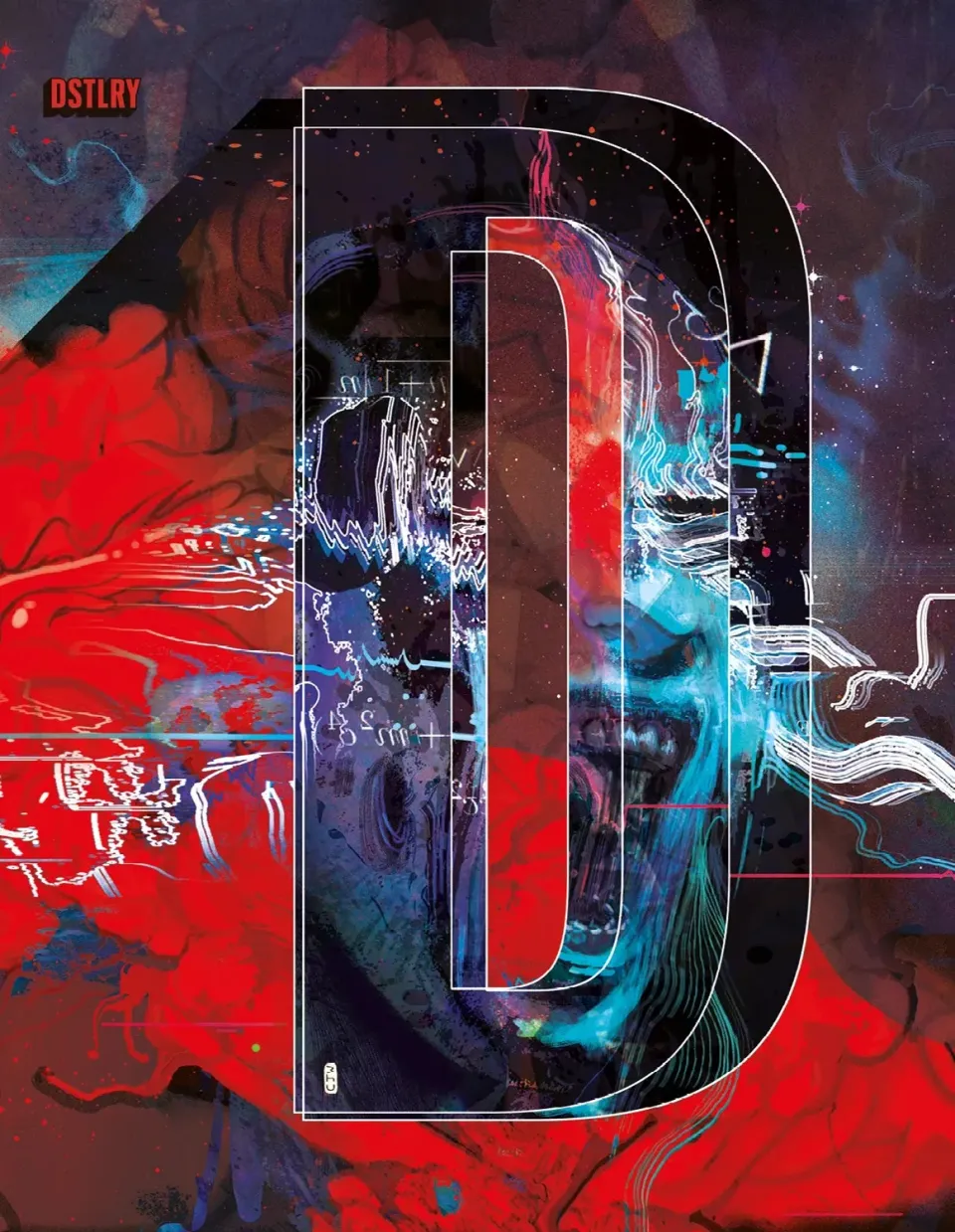 DSTLRY Spectregraph 1 tegneseriehefte Cover E Ward