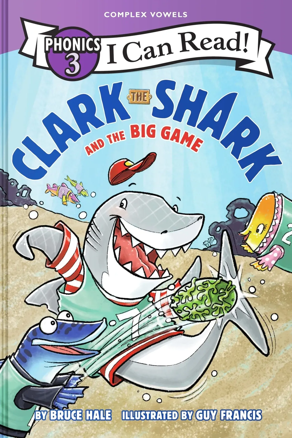 Wingbearer Saga Clark Shark Big Game lesebok innbundet phonics
