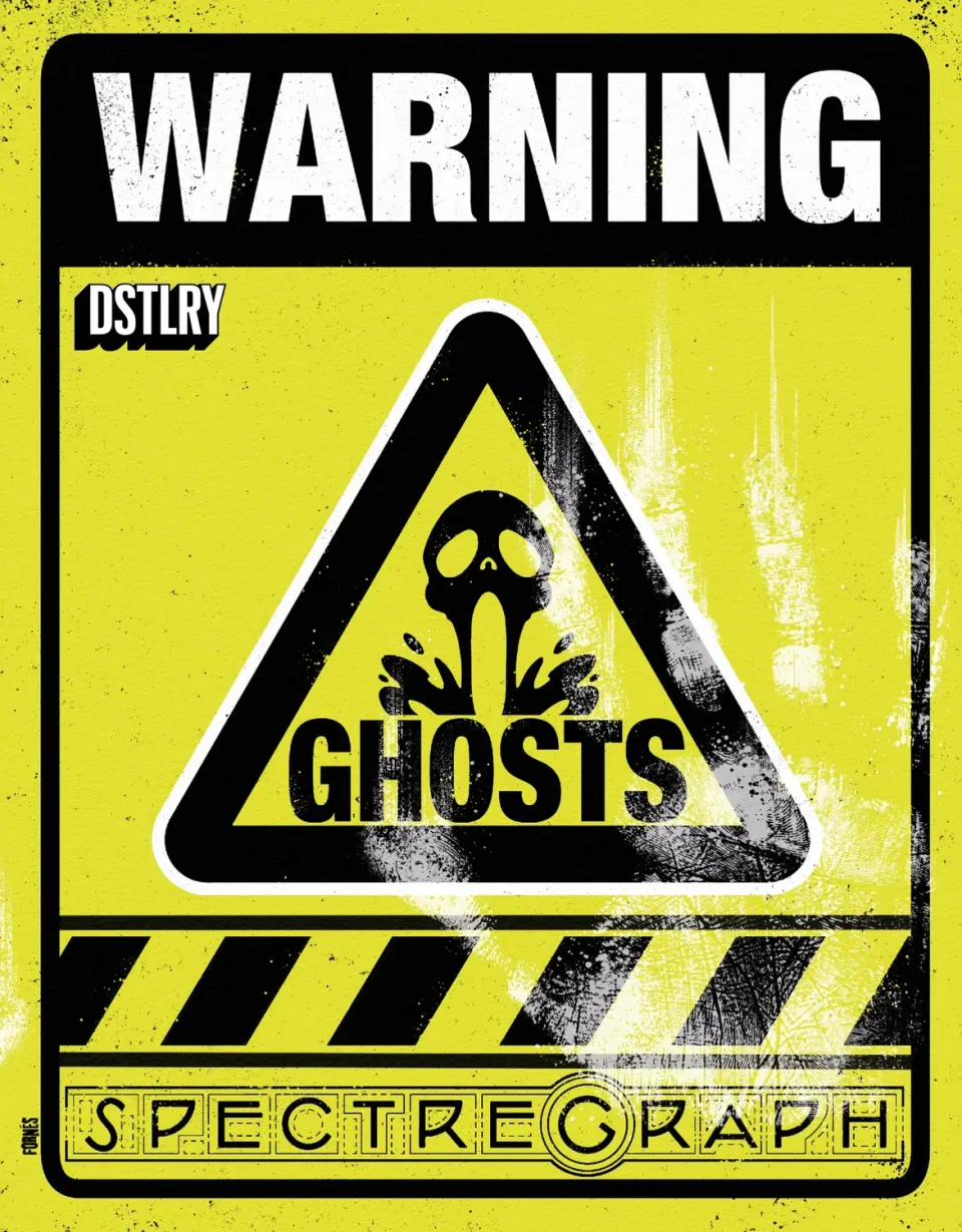 DSTLRY Spectregraph #1 Cover Q tegneseriehefte skrekk