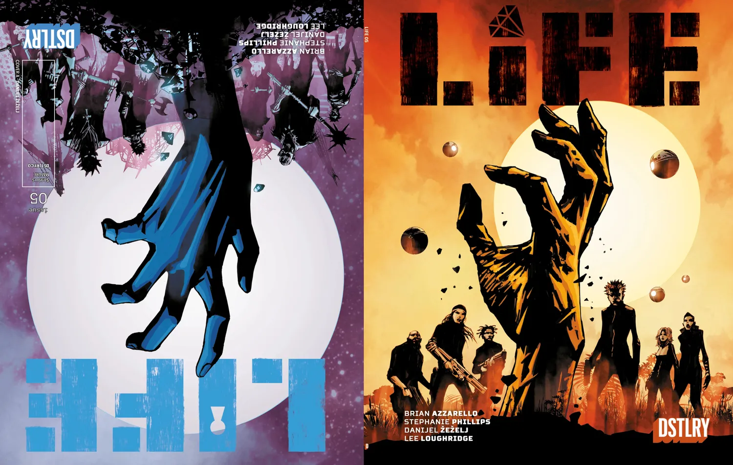 DSTLRY LIFE #5 Cover A Zezelj hefte nest siste del