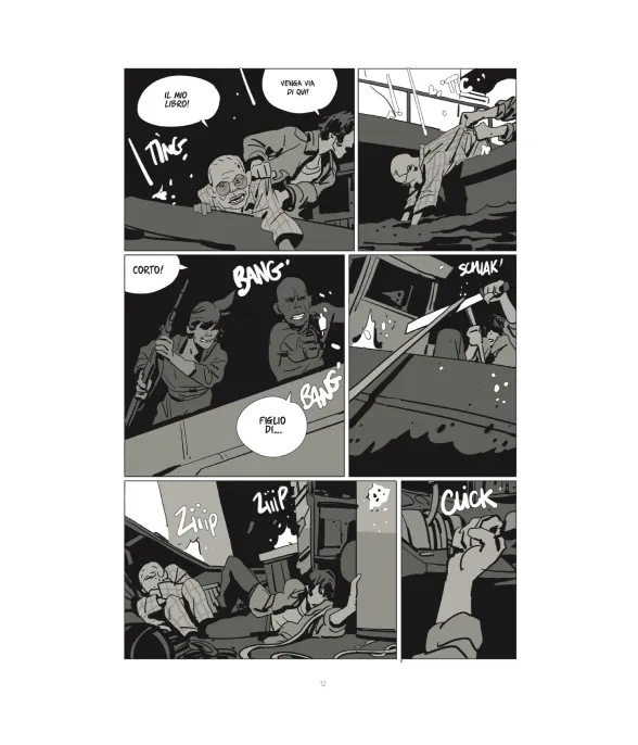 Hugo Pratt Corto Maltese Oceano Nero tegneserie 2021-utgave
