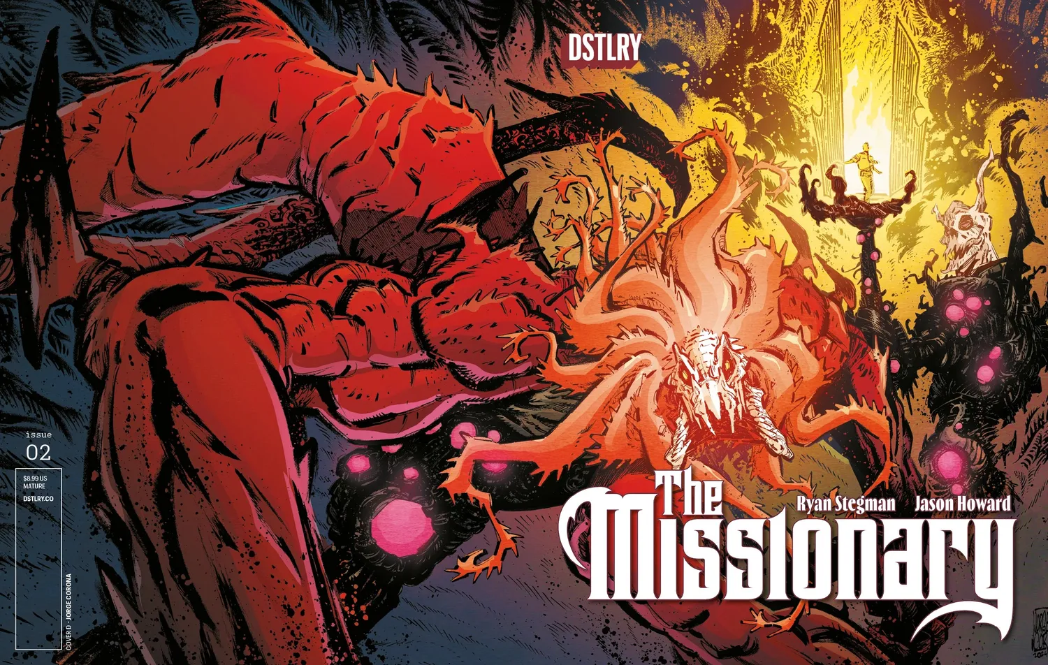 DSTLRY Missionary #2 Cover D Corona hefte variant