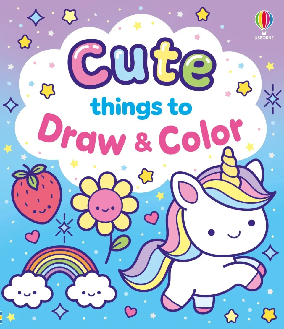 Wingbearer Saga Cute Things to Draw and Color tegnebok hefte