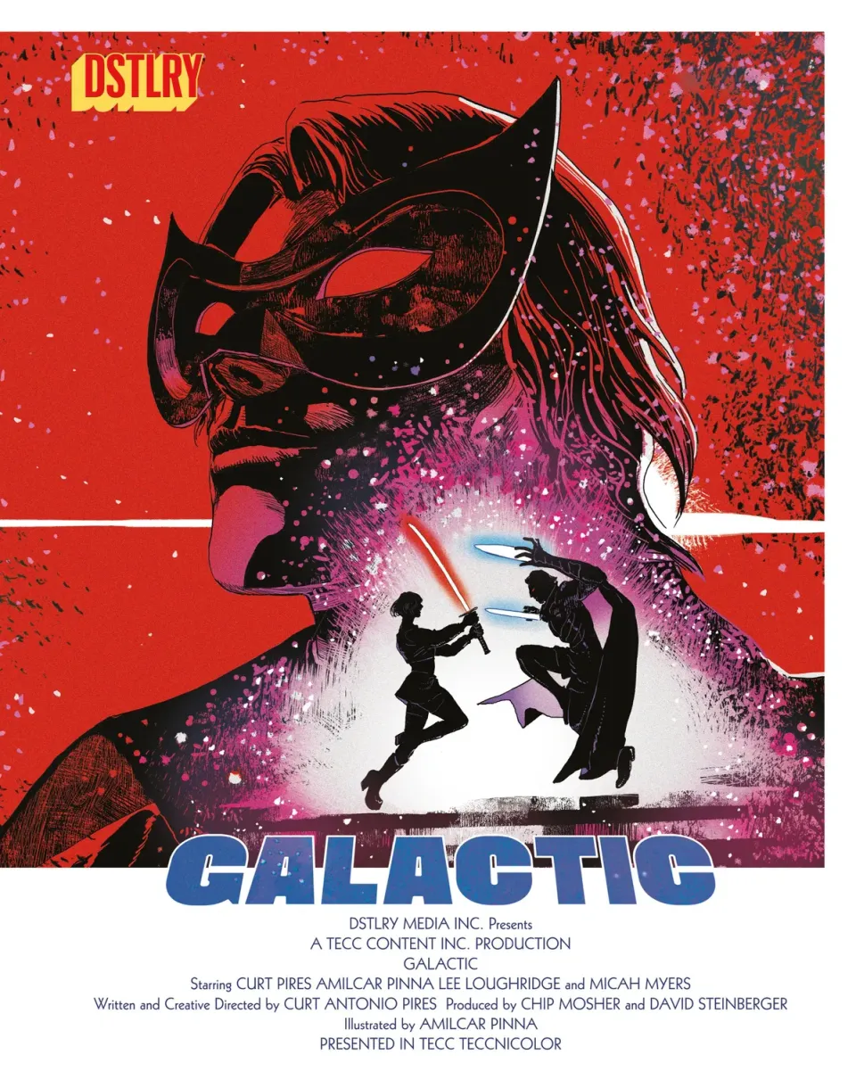 DSTLRY Galactic #3 Cover D Pinna tegneseriehefte sci-fi