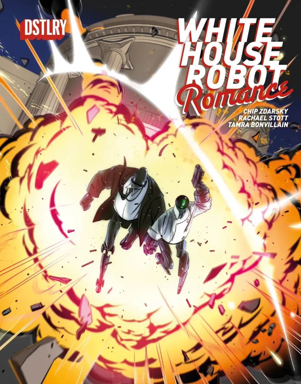 DSTLRY White House Robot Romance 3 hefte Ivanova-variant sci-fi