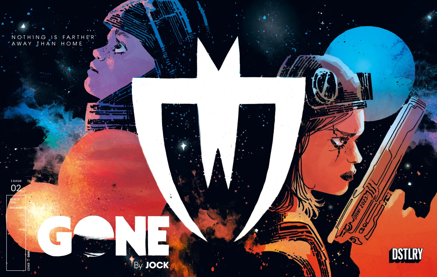 DSTLRY Gone #2 tegneserie Cover I Dani digital utgave