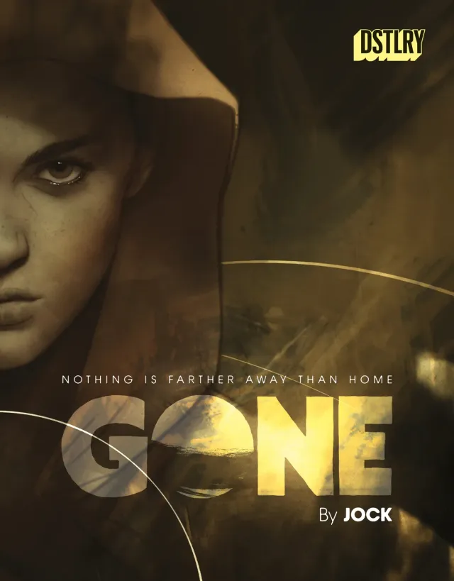 DSTLRY Gone #2 tegneseriehefte Cover G Oliver sci-fi