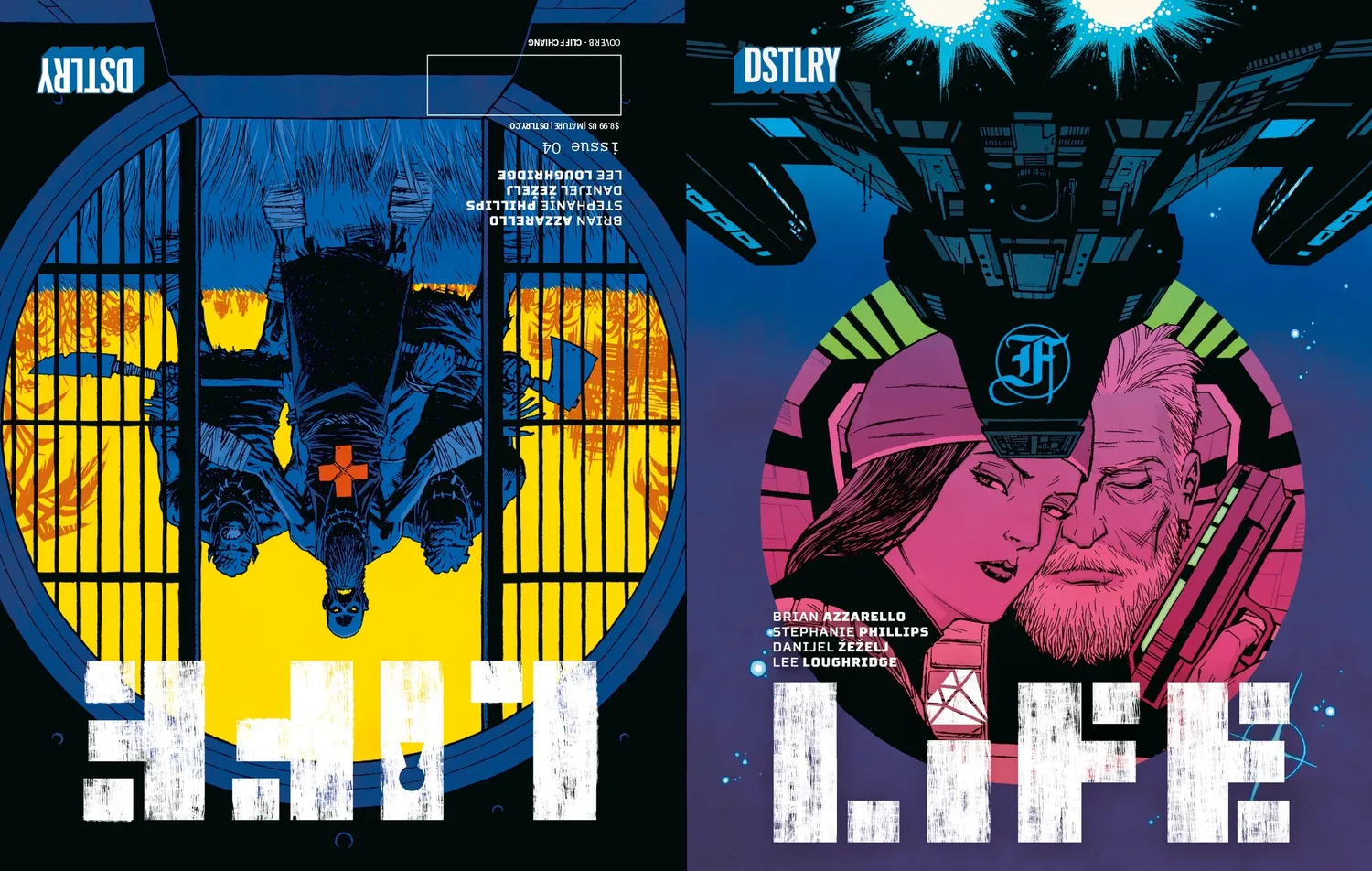 DSTLRY Life #4 hefte Cover B Chiang sci-fi