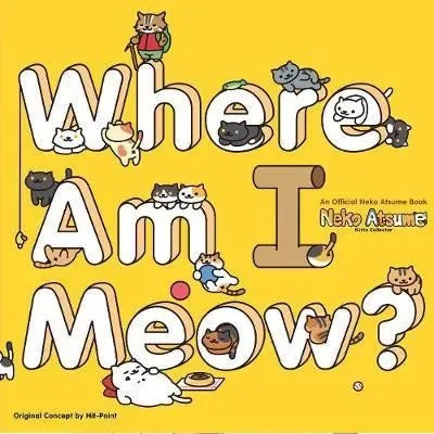 Neko Atsume Where Am I Meow aktivitetsbok farger