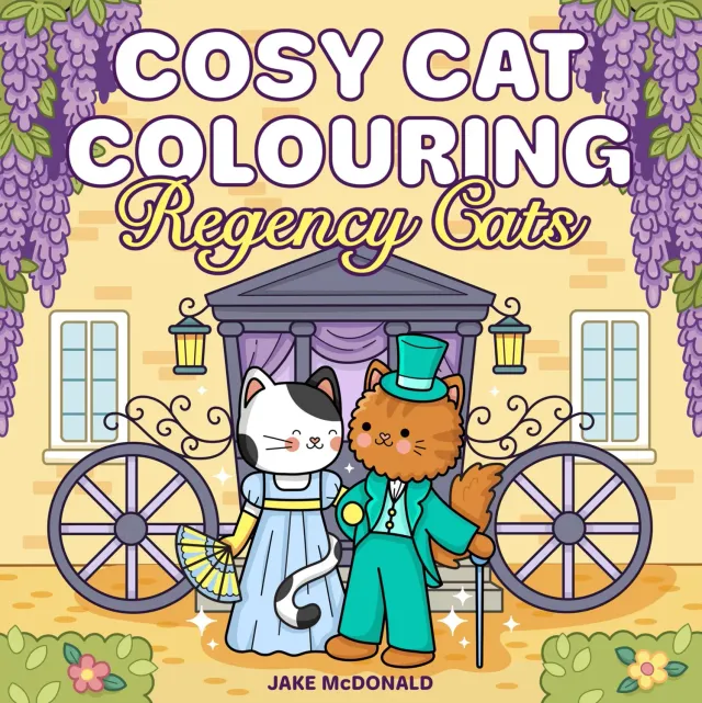 Wingbearer Saga Regency Cats fargeleggingsbok katter