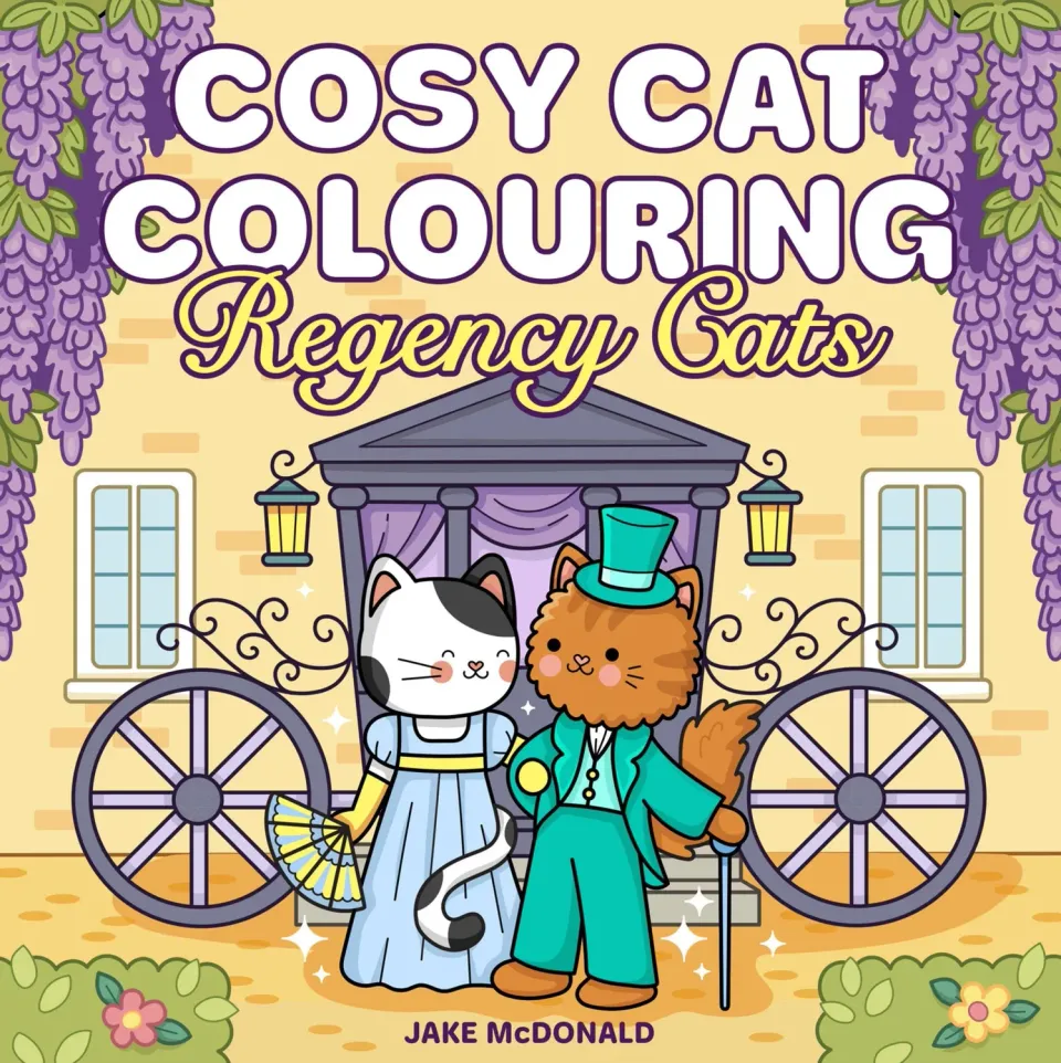 Wingbearer Saga Regency Cats fargeleggingsbok katter