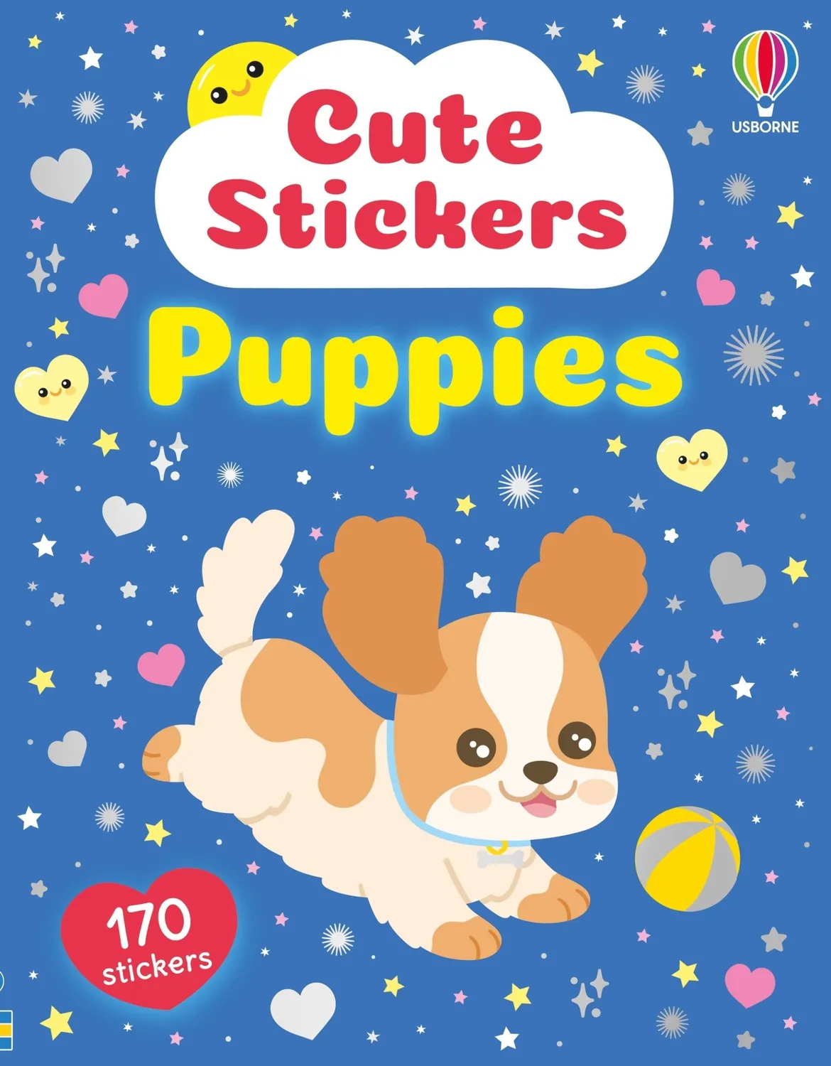 Wingbearer Saga Cute Stickers Puppies klistremerkebok valper