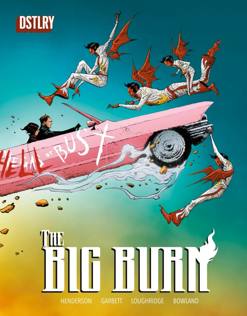 DSTLRY Big Burn 1 hefte Cover F Lee