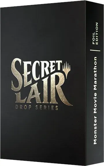 Magic Secret Lair Monster Movie Marathon kortsett foil engelsk