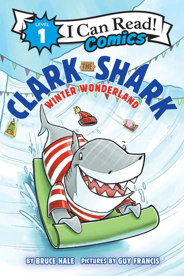Clark the Shark Winter Wonderland tegneserie level 1