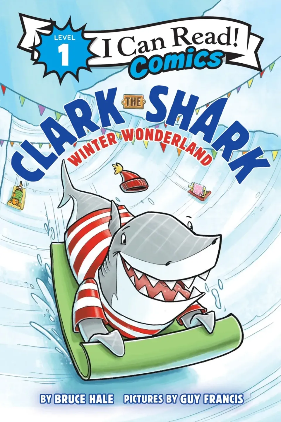 Clark the Shark Winter Wonderland tegneserie level 1