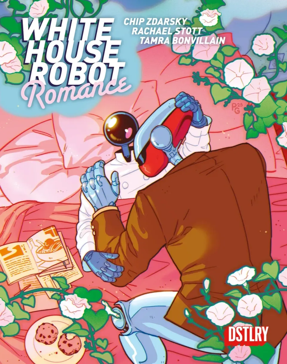 DSTLRY White House Robot Romance 3 hefte cover B Ganucheau