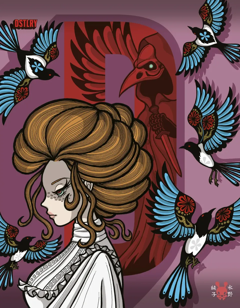 DSTLRY One For Sorrow nr. 1 Cover E Mizuno hefte thriller