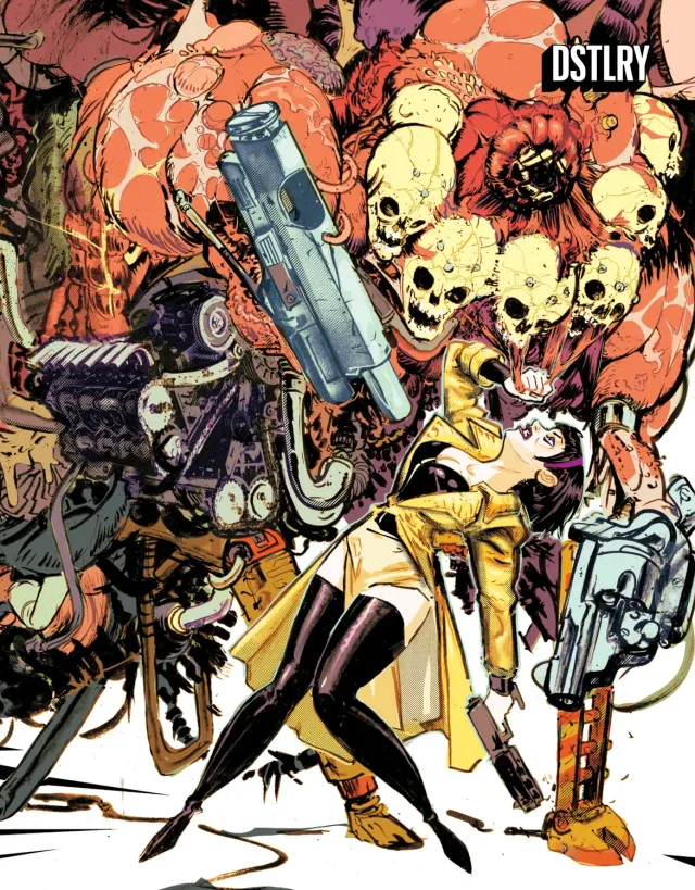 DSTLRY Warm Fusion 2 tegneseriehefte Cover D Rossmo horror