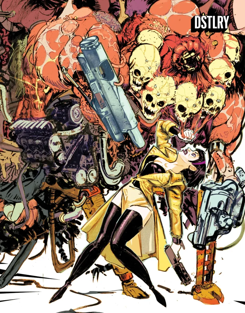 DSTLRY Warm Fusion 2 tegneseriehefte Cover D Rossmo horror