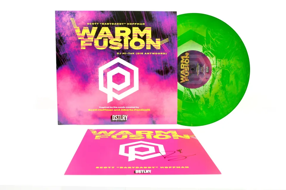 DSTLRY Warm Fusion 12" vinylplate signert utgave