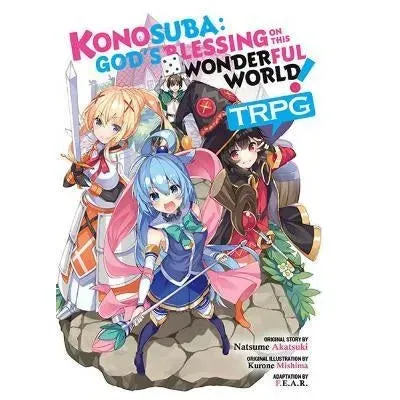 KonoSuba rollespill bordrollespill på engelsk