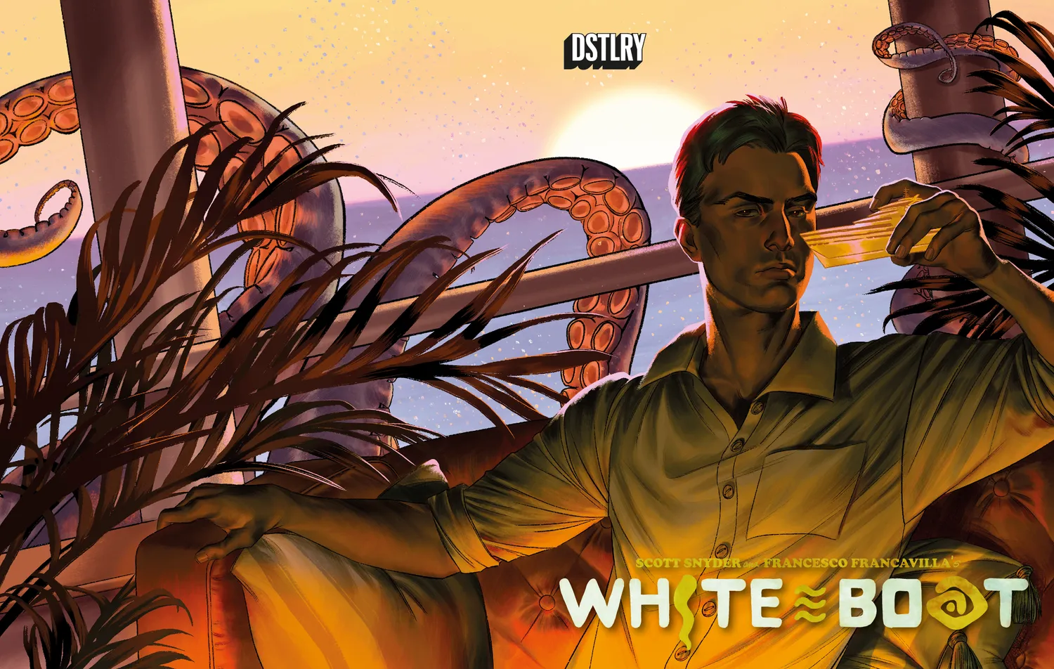 DSTLRY White Boat #1 hefte Cover D Valerio skrekk