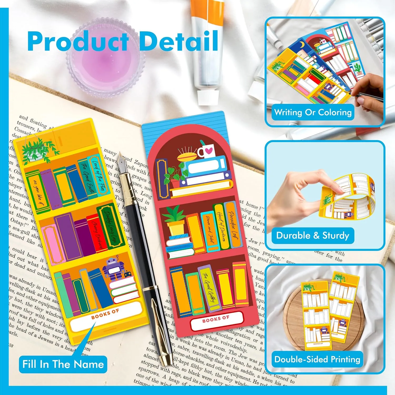 The Mage's Emporium Book Tracker bokmerke til lesing